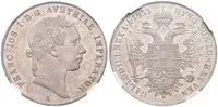 Konvenční měna, 1848 - 1857 — 1