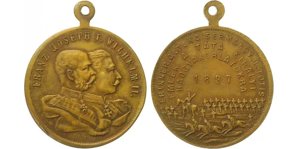 František Josef I., medaile vojenských manévrů — 1