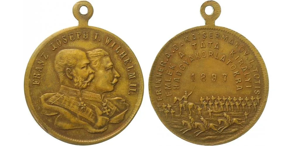František Josef I., medaile vojenských manévrů — 1