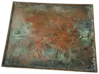 AE Plaketa 1936 - V uznání práce vykonané na poli organisačním, — 2