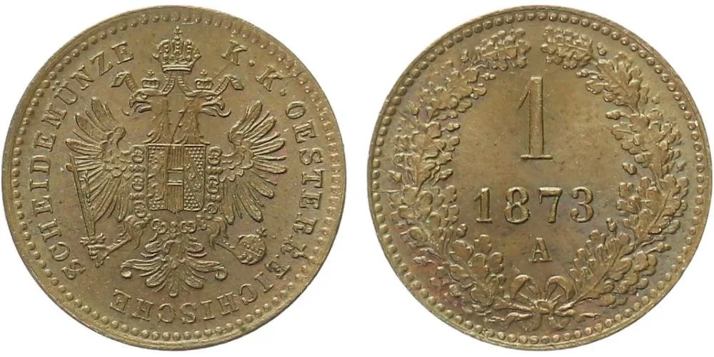 Rakouská a spolková měna, 1857 - 1892 — 1