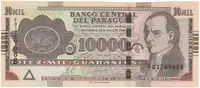 Paraguay, 10.000 Guaranies 2010, P.224d