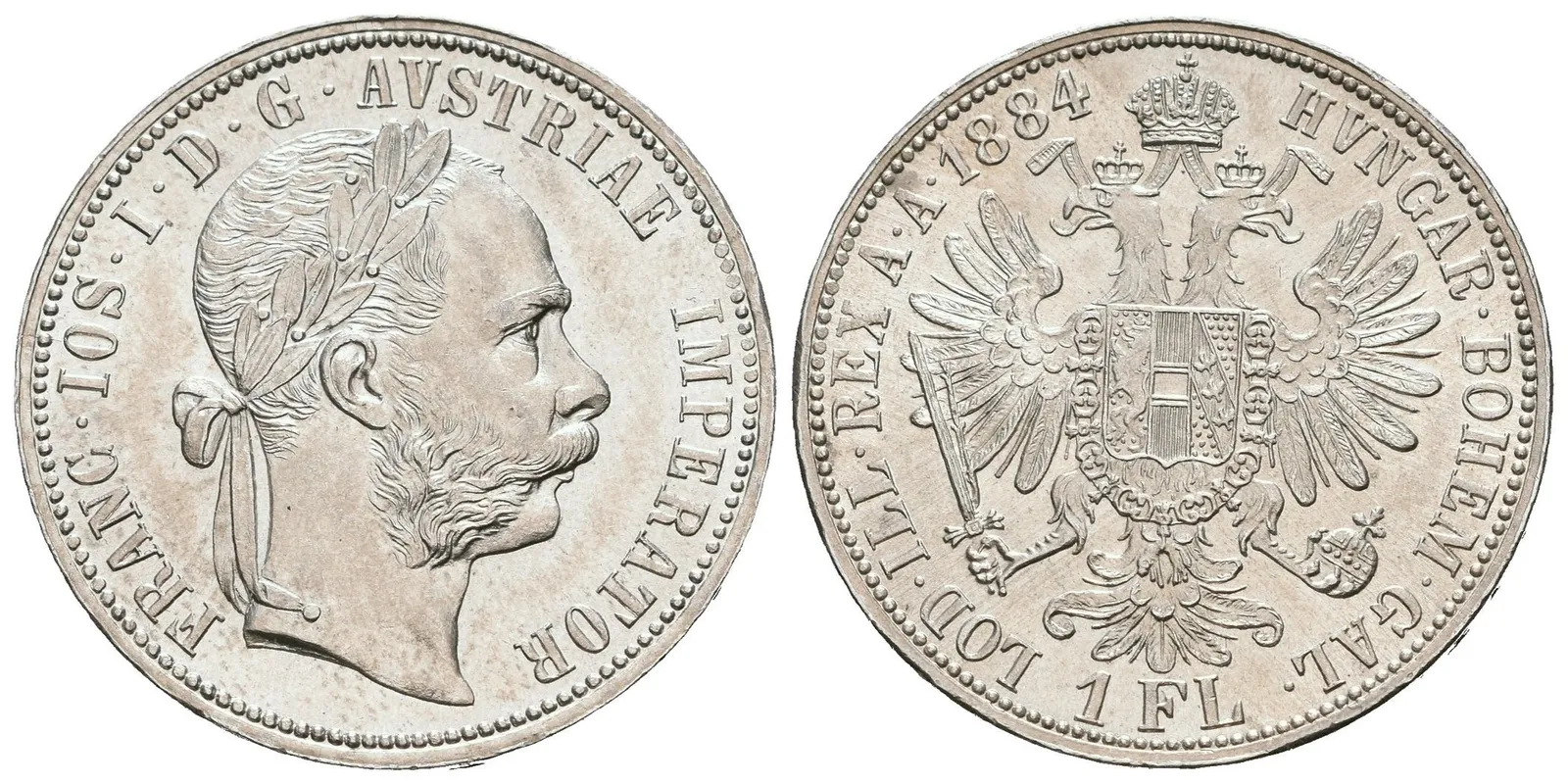 Zlatník 1884, luxusní zachovalost, ražební lesk, patina, nep. hr. — 1