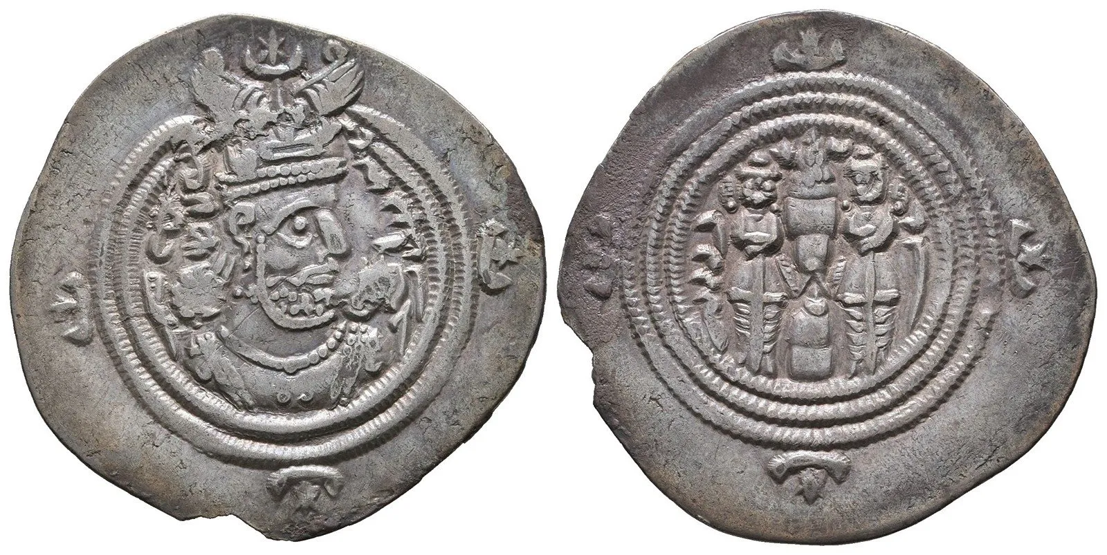 Sásánovci, Chusró II., 590 - 628 — 1