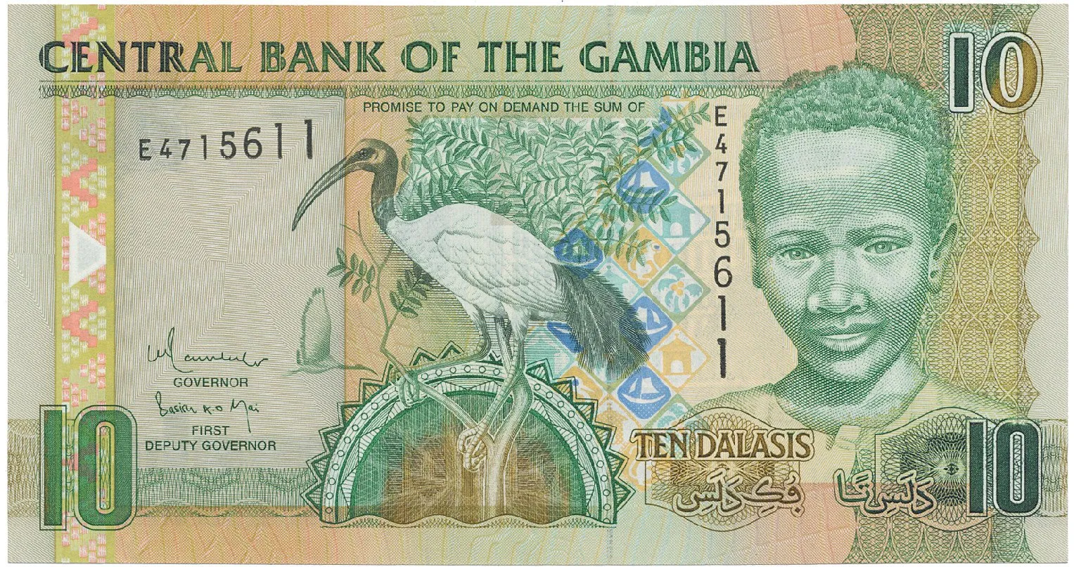 Gambie, 10 Dalasis (2006), P.26