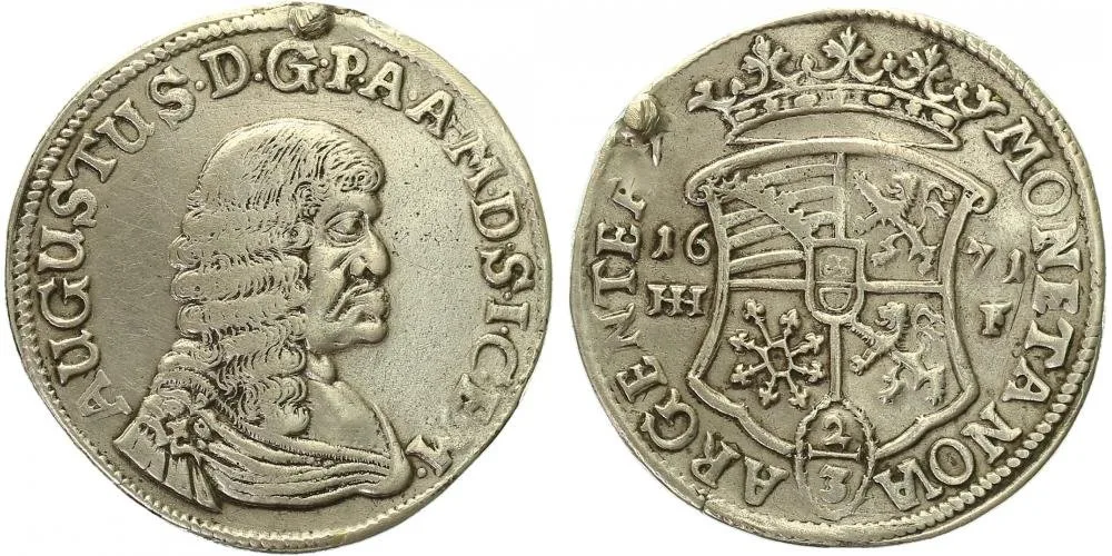Magdeburg - arcibiskupství, August von Sachsen-Weissenfels, 1638-1680 — 1