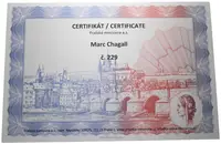 AR Medaile b.l. (2012) - Marc Chagall - 125. výročí narození - fotografie 2