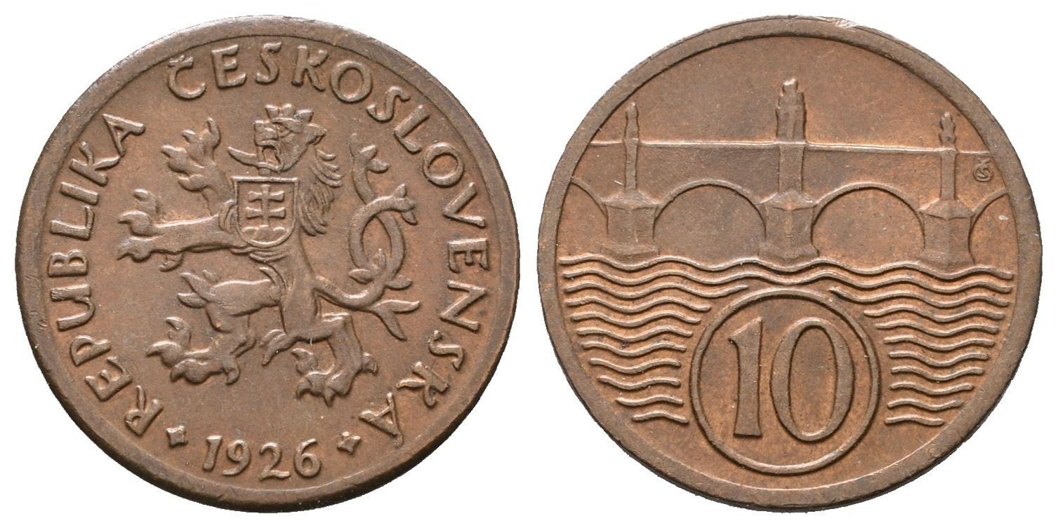 10 Haléř 1926