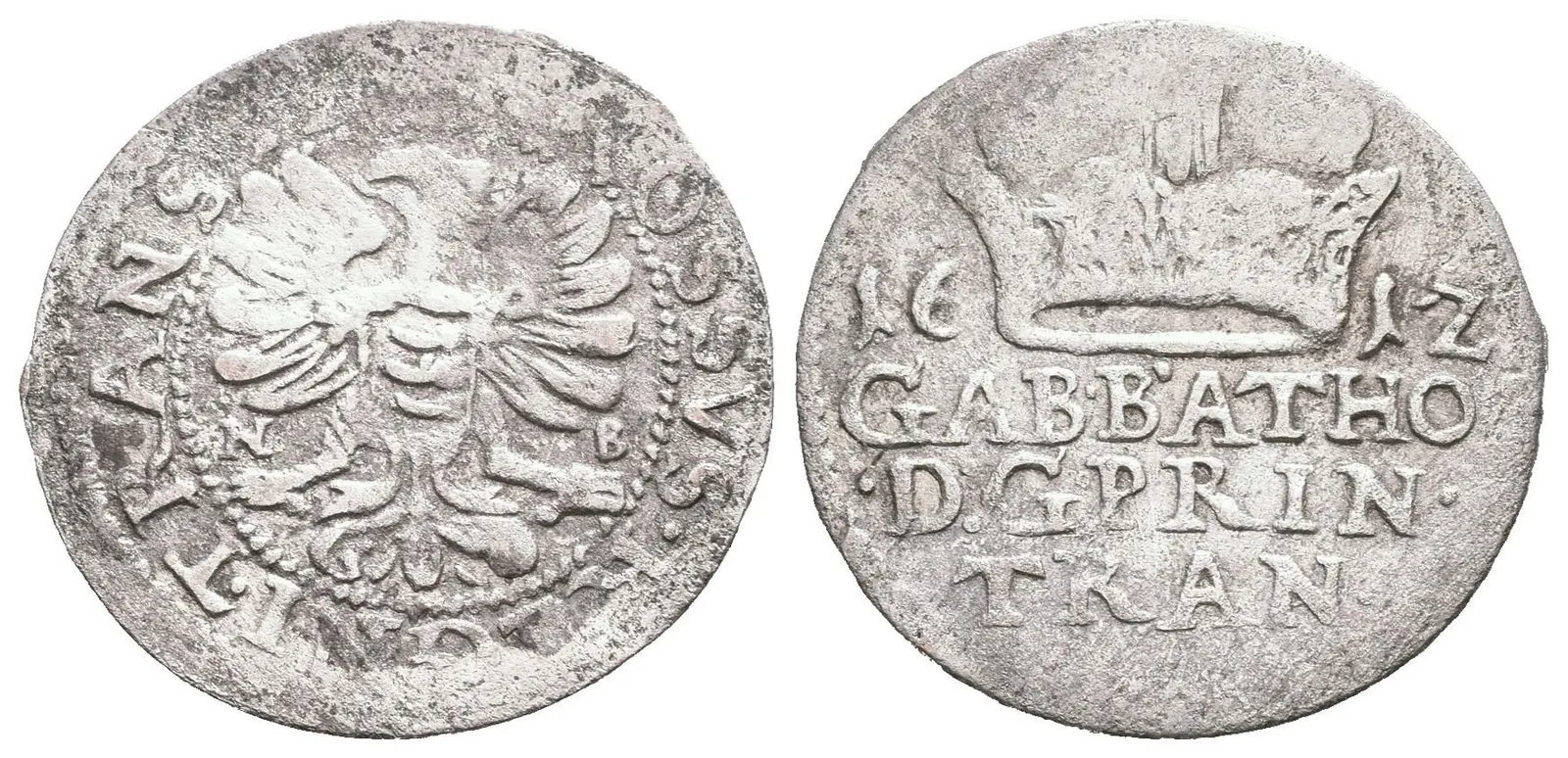 Groš 1612, NB, Husz.290 — 1