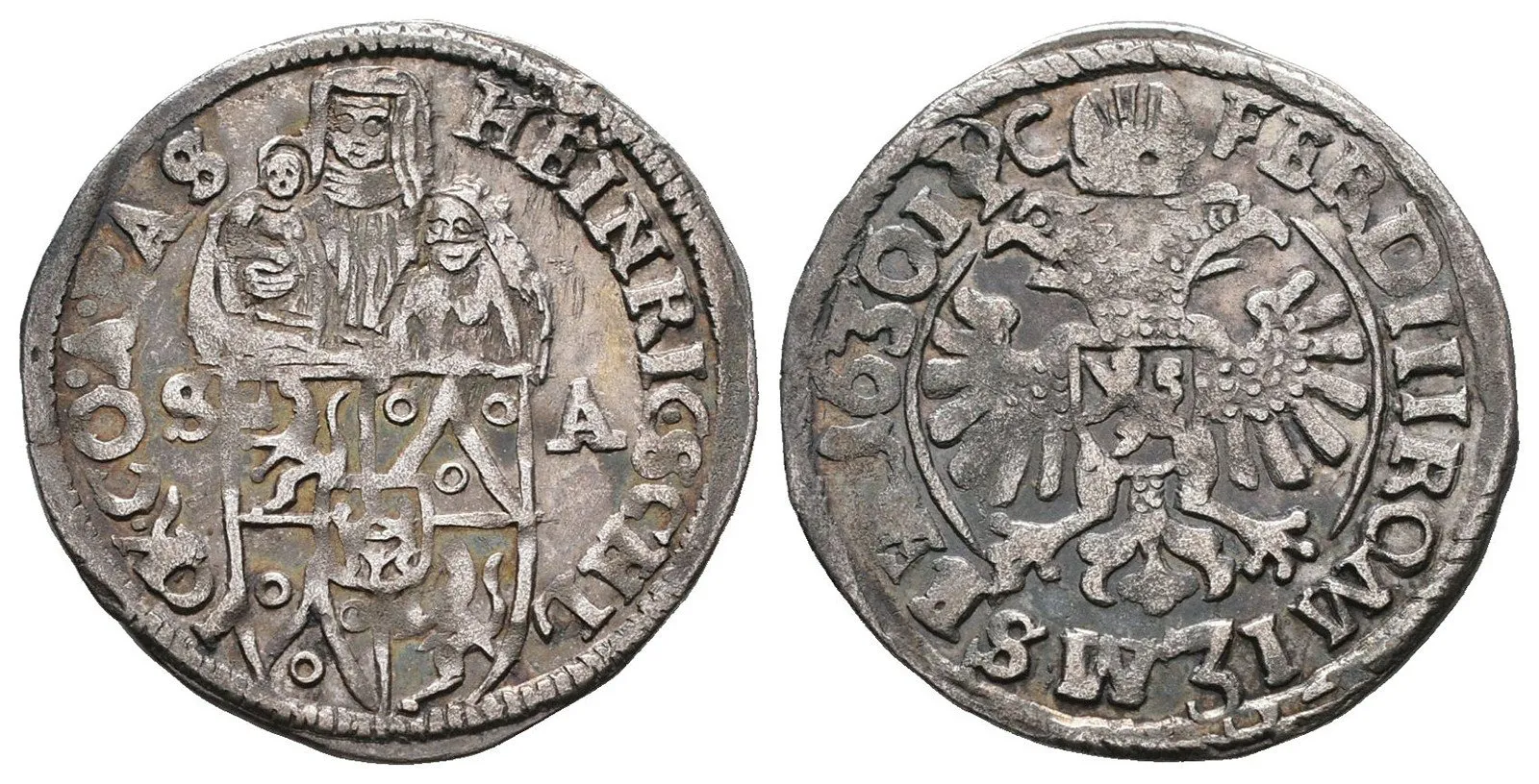 Šlik Jindřich, 1612 - 1650 — 1