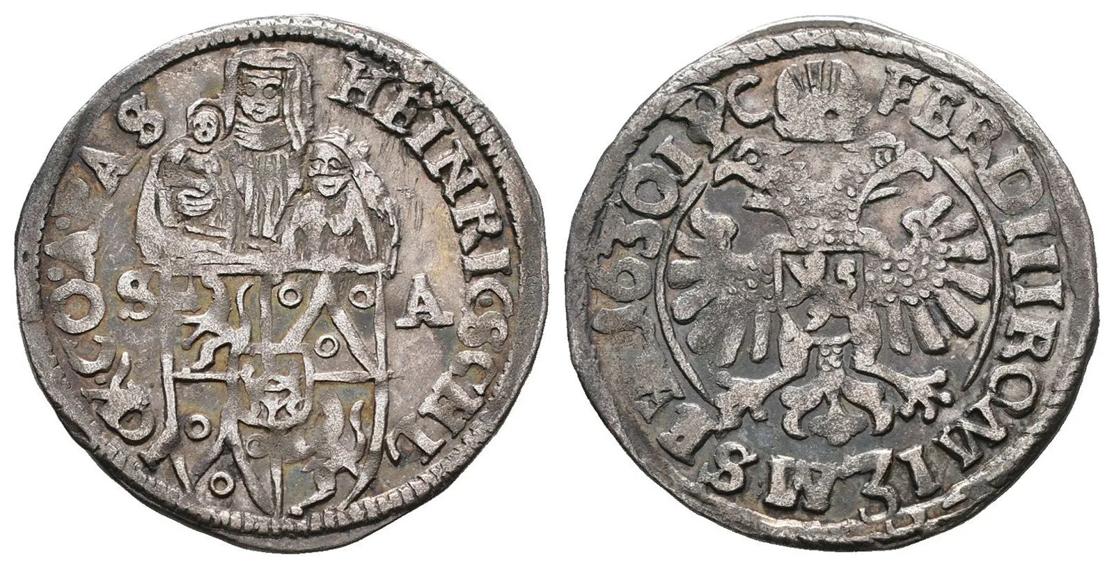 Šlik Jindřich, 1612 - 1650 — 1