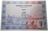 AR Medaile b.l. (2012) - Titanic - 100. výročí potopení - fotografie 2