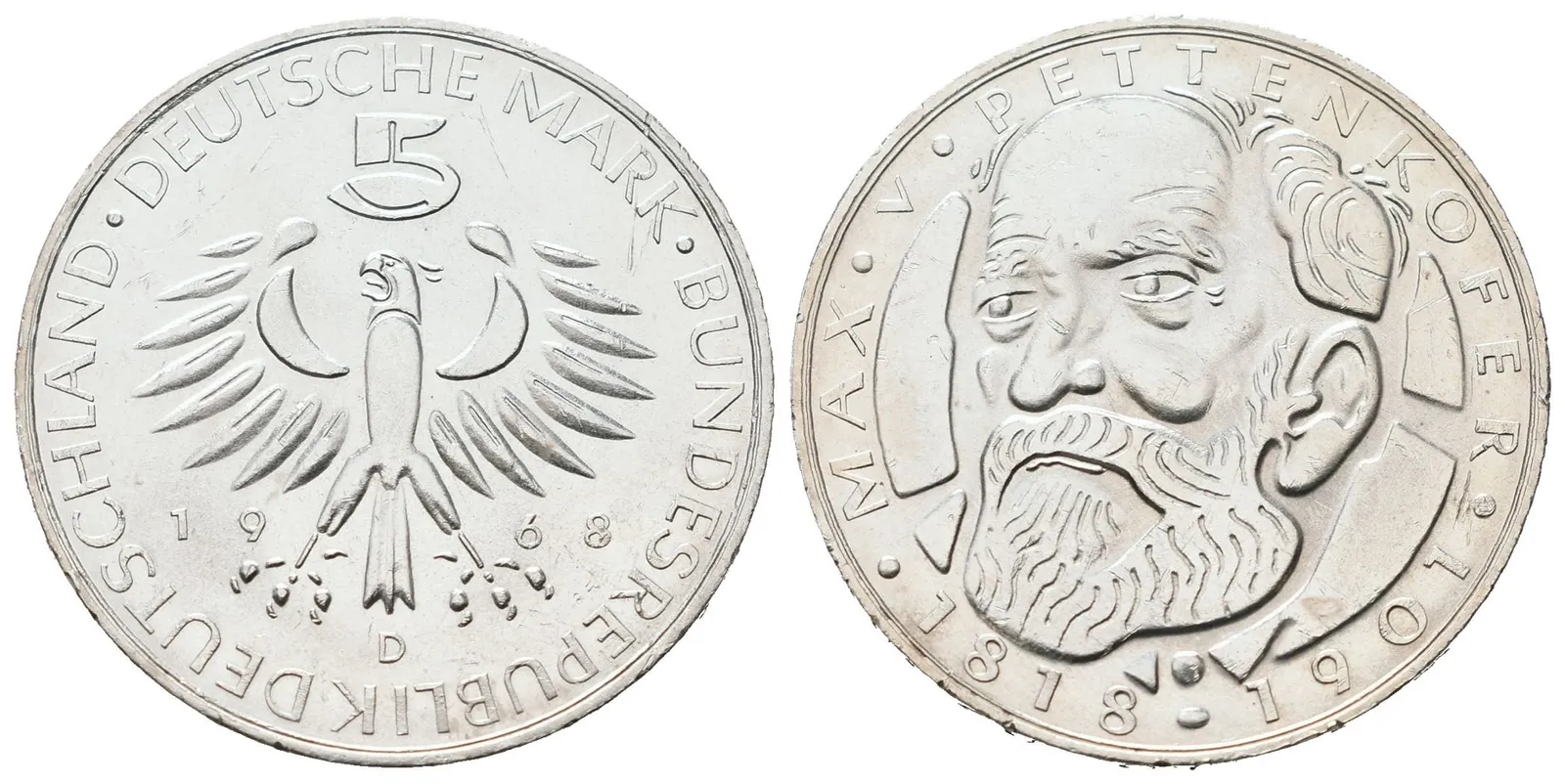 SRN, 5 Marka 1968 D - Pettenkoffer