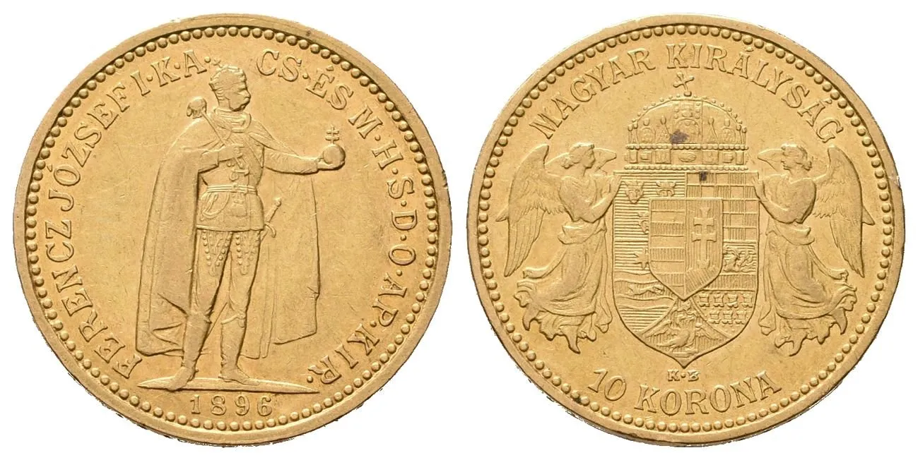 10 Koruna 1896 KB