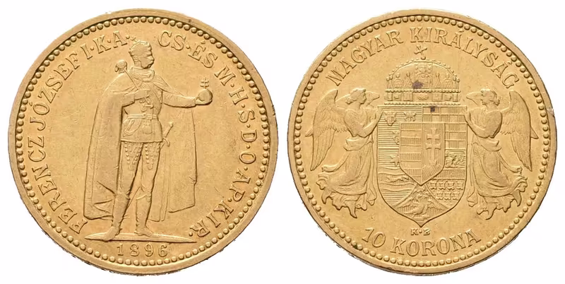 10 Koruna 1896 KB