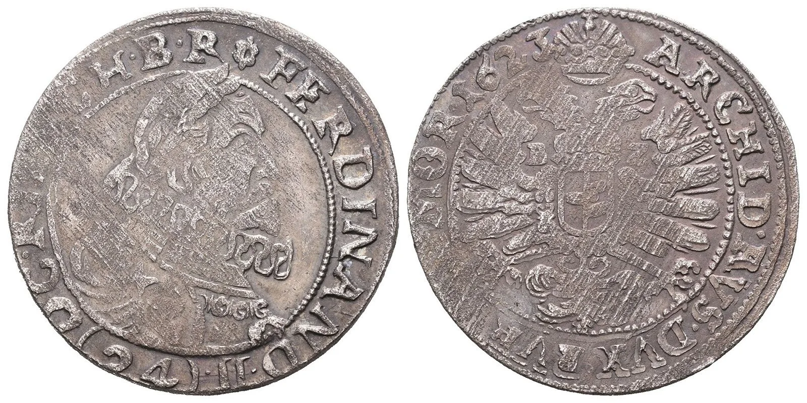 Ferdinand II., 1619 - 1637 (Mince kiprová) — 1