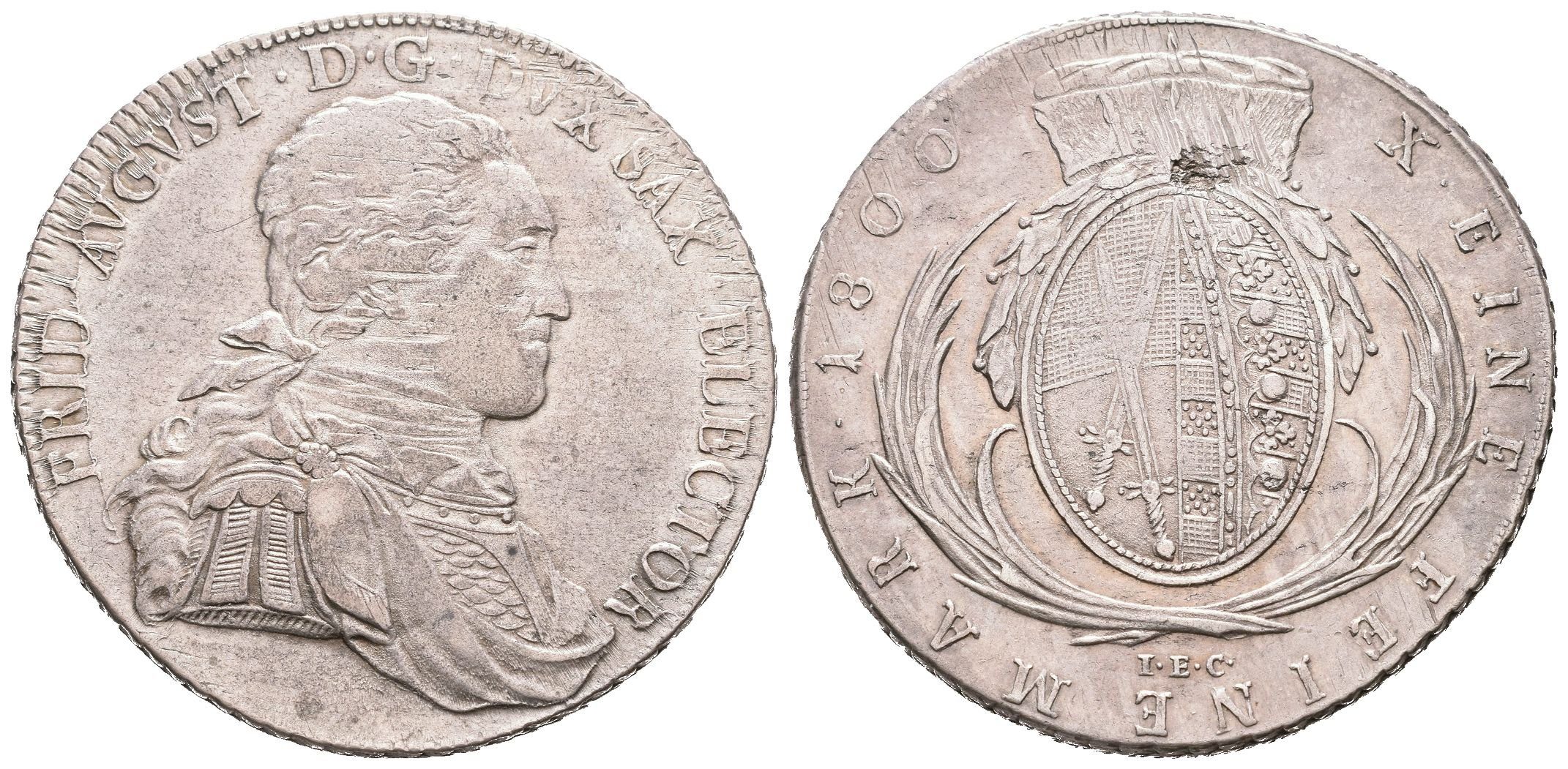 Sasko, Tolar 1800
