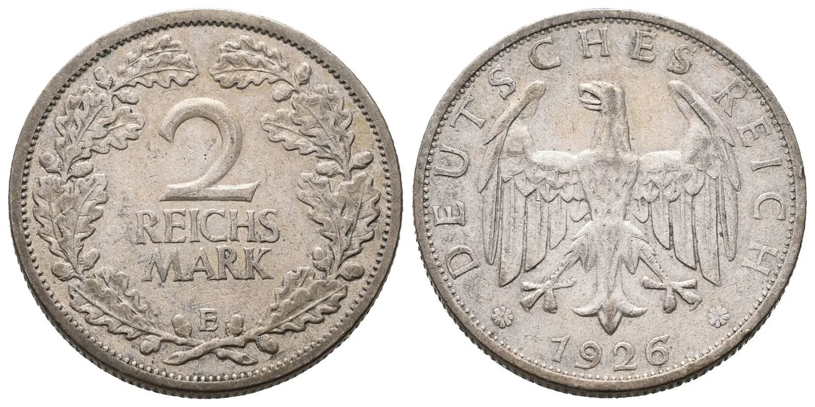 Výmar, 2 Marka 1926 E
