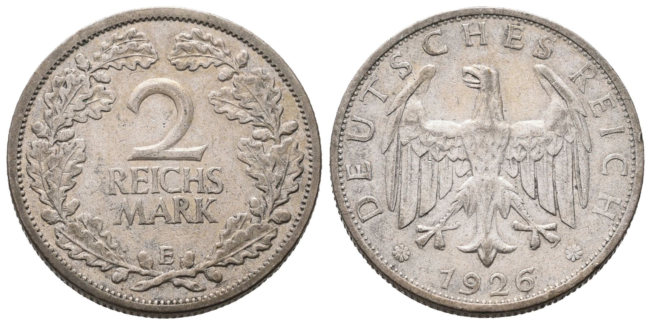 Výmar, 2 Marka 1926 E