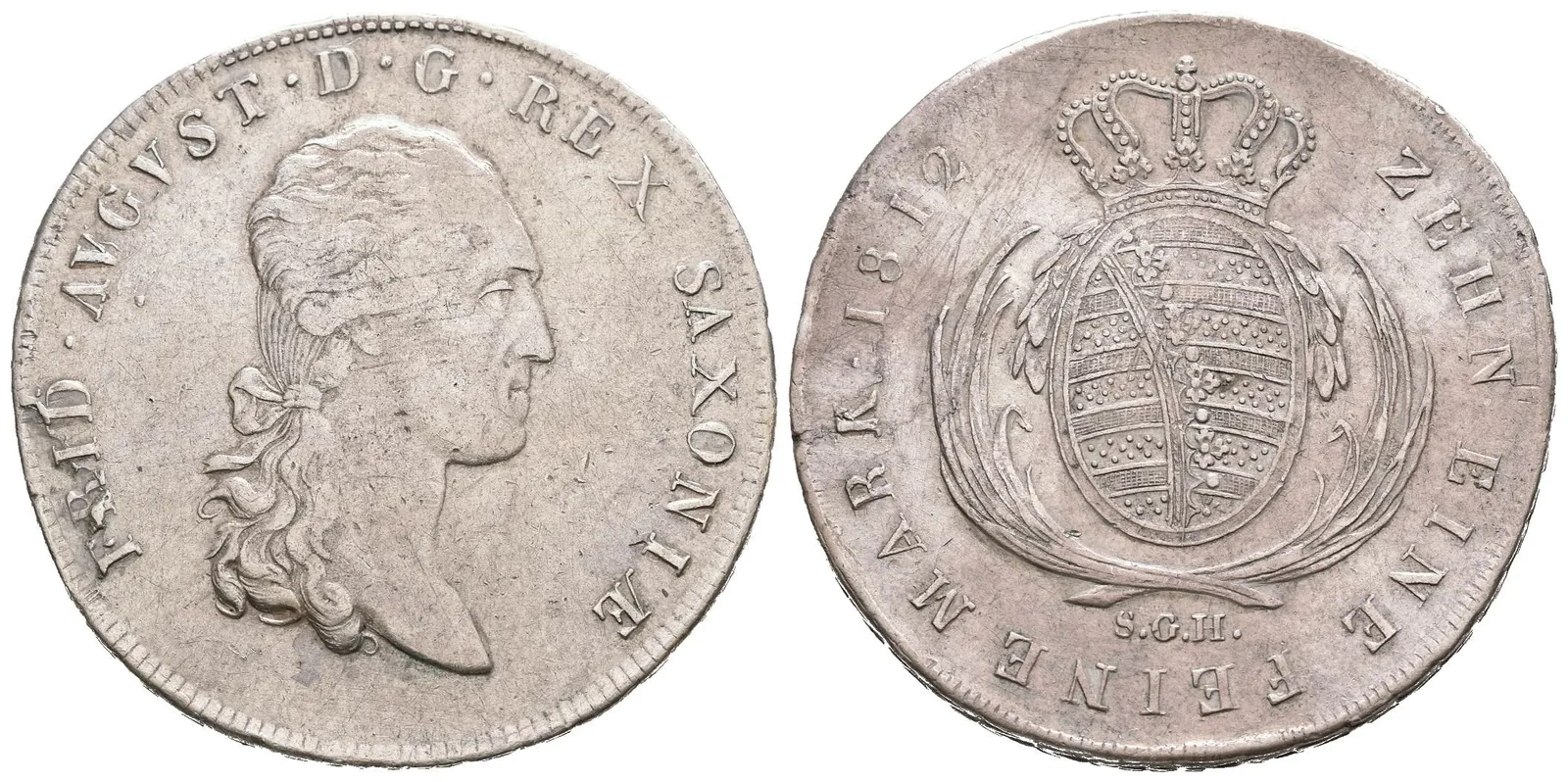 Sasko, Tolar 1812