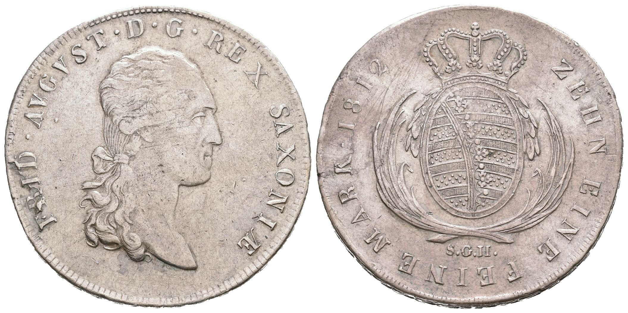 Sasko, Tolar 1812