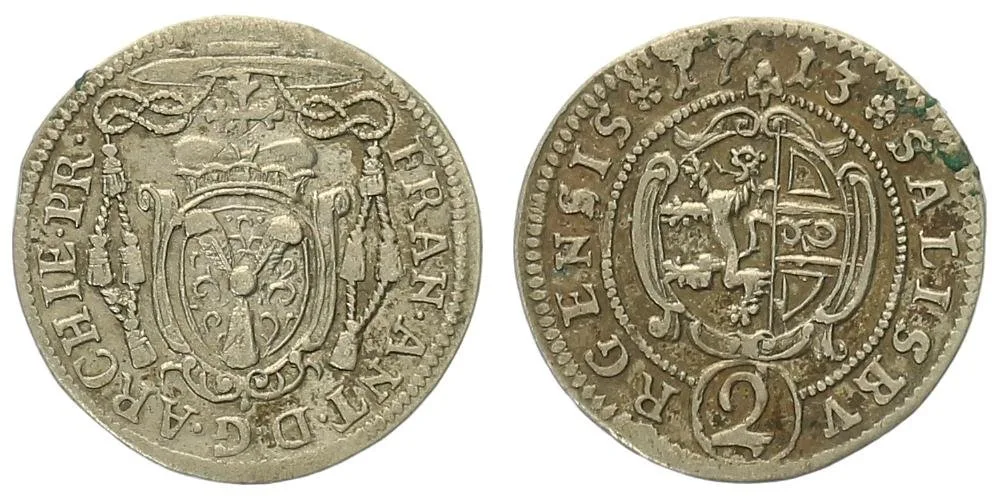 Salzburg - arcibiskupství, Franz Anton Harrach, 1709 - 1727 — 1