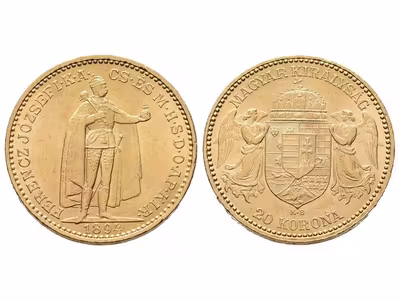 20 Koruna 1894 KB, vzácná