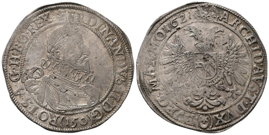 Ferdinand II., 1619 - 1637 (Mince kiprová) — 1