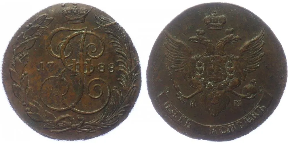 Rusko, Kateřina II., 1762 - 1796 — 1