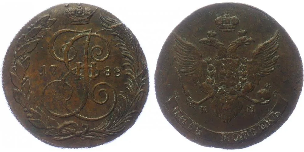 Rusko, Kateřina II., 1762 - 1796 — 1