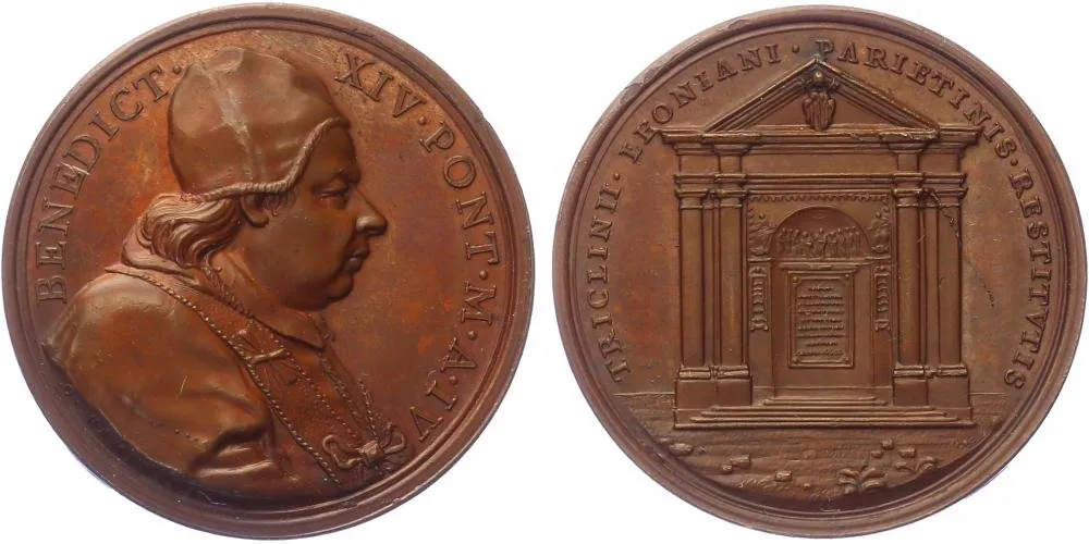 Vatikán, Benedict XIV., 1740 - 1758 — 1