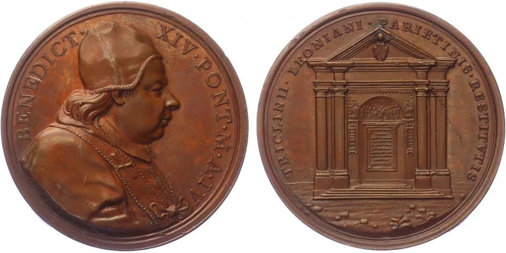 Vatikán, Benedict XIV., 1740 - 1758 — 1
