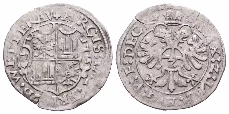 Friedberg, 1/2 Batzen 1575