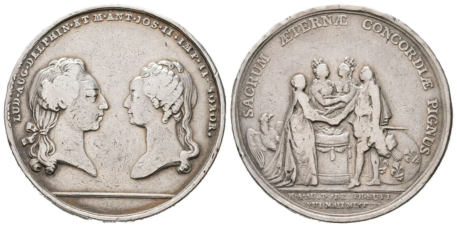 Arcivévodkyně Marie Antoinetta Josefa Habsbursko-Lotrinská, 1755 - 1793 — 1