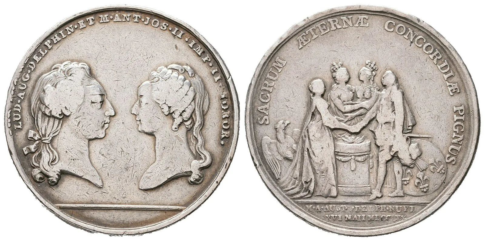 Arcivévodkyně Marie Antoinetta Josefa Habsbursko-Lotrinská, 1755 - 1793 — 1