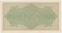 Německo, 1000 Mark 1922, vod. Achterstreifen, Ro.75o - fotografie 2