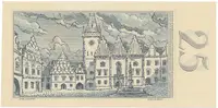 Československo, 25 Koruna 1961, první série Q 01, Hej.100b - fotografie 2