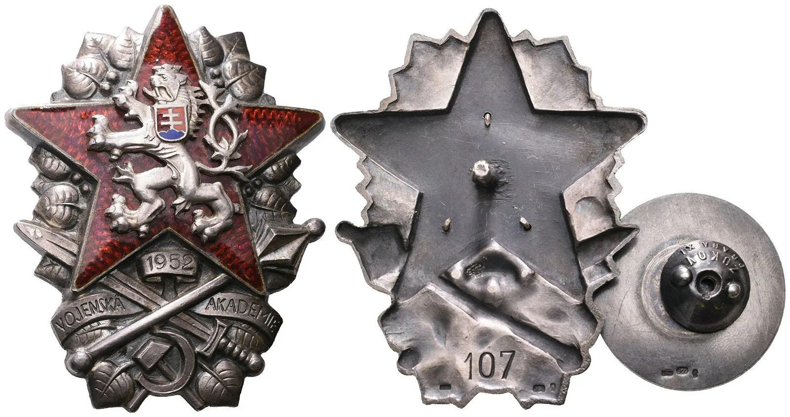 Československo - odznaky vojenských škol — 1