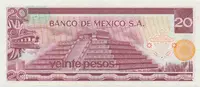 Mexiko, 20 Pesos 1972, P.64a - fotografie 2