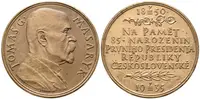 Španiel Otakar - 85. narozeniny TGM, 50 mm