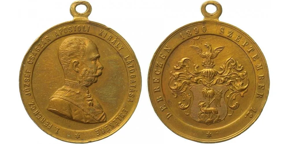 František Josef I., medaile na návštěvu a přítomnost císaře — 1