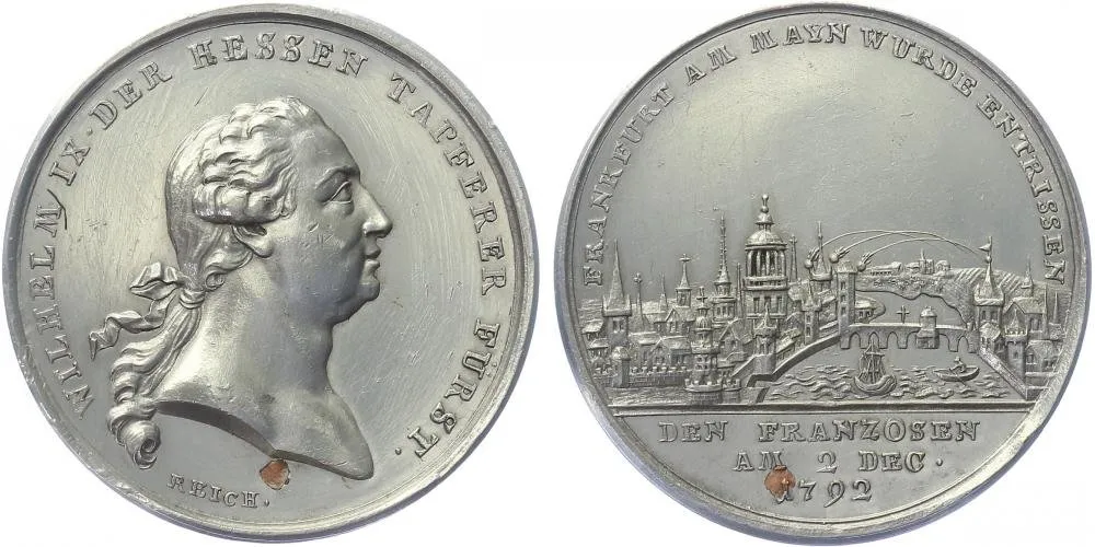 Německo - Hessen-Kassel, Wilhelm IX. 1785 - 1803 — 1