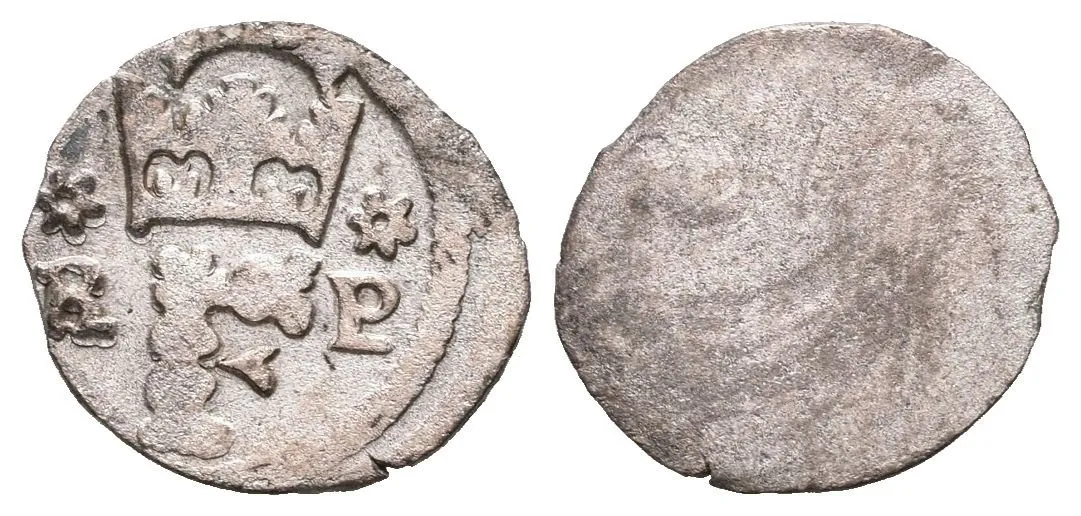 Malý peníz b.l., Kutná Hora, Cn.7, Sm.75, ČS.29, patina — 1