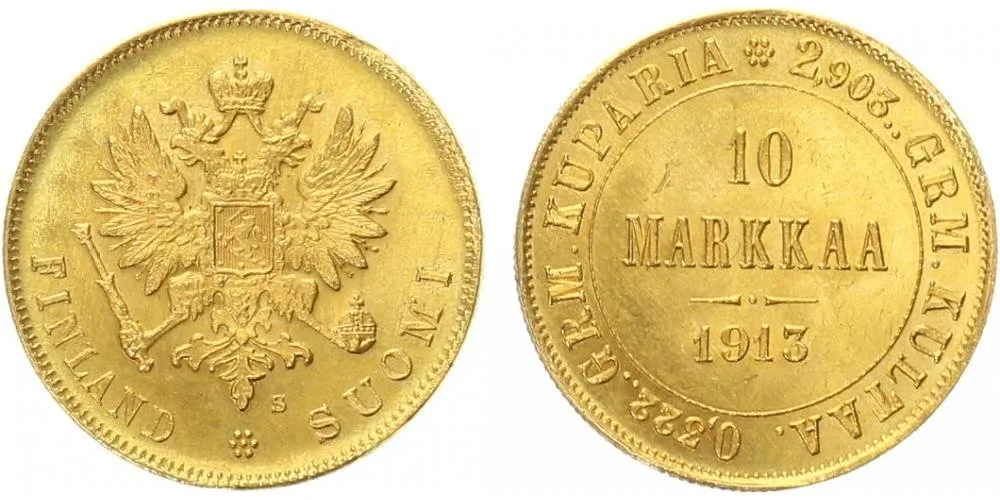 Ražby pro Finsko, Mikuláš II., 1894 - 1917 — 1