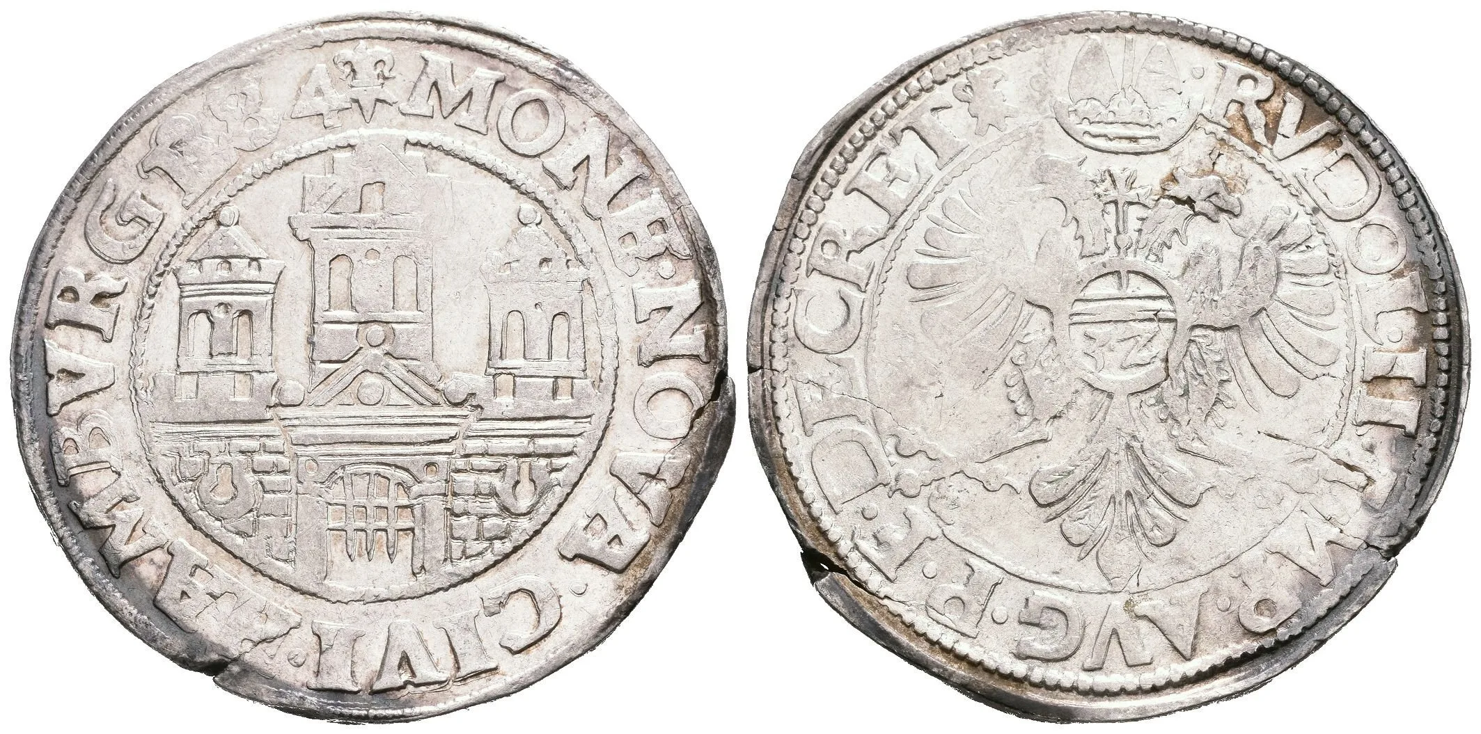 Tolar 1584, Dav.9221, Gae.3334, pěkná zachovalost, patina, vady střížku (28,77 g) — 1