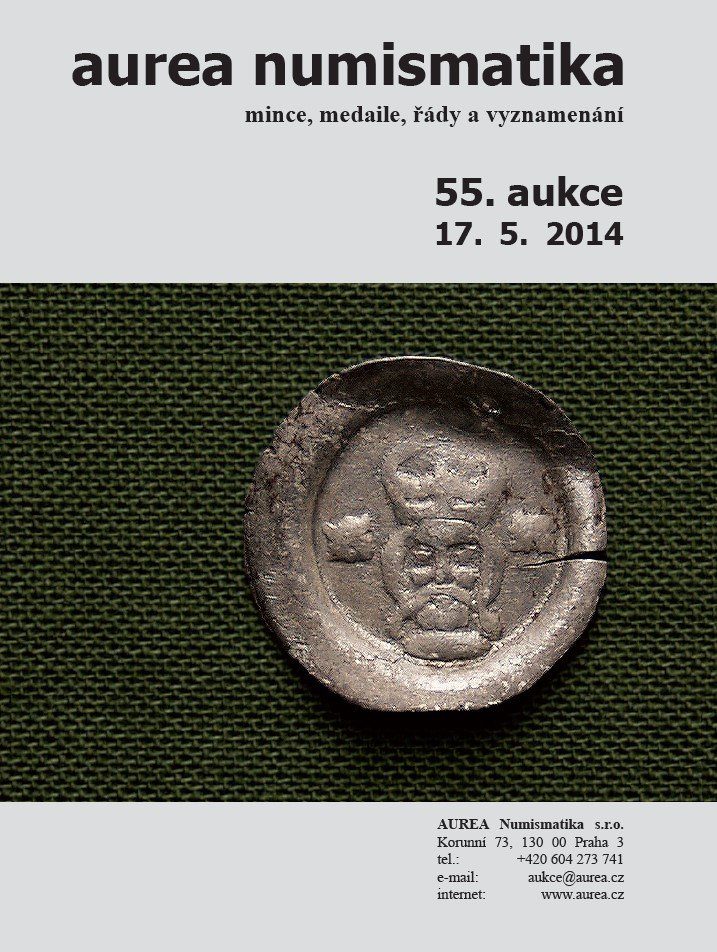 55. Aukce - mince, medaile, řády a vyznamenání