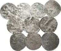 Václav IV., Pražský groš, 10 kusů
