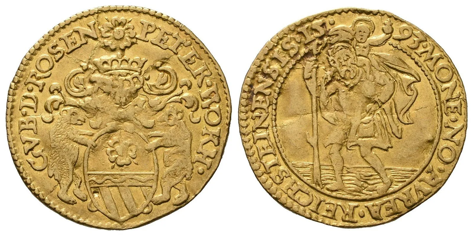 Rožmberk, Petr Vok, 1592 - 1611 — 1