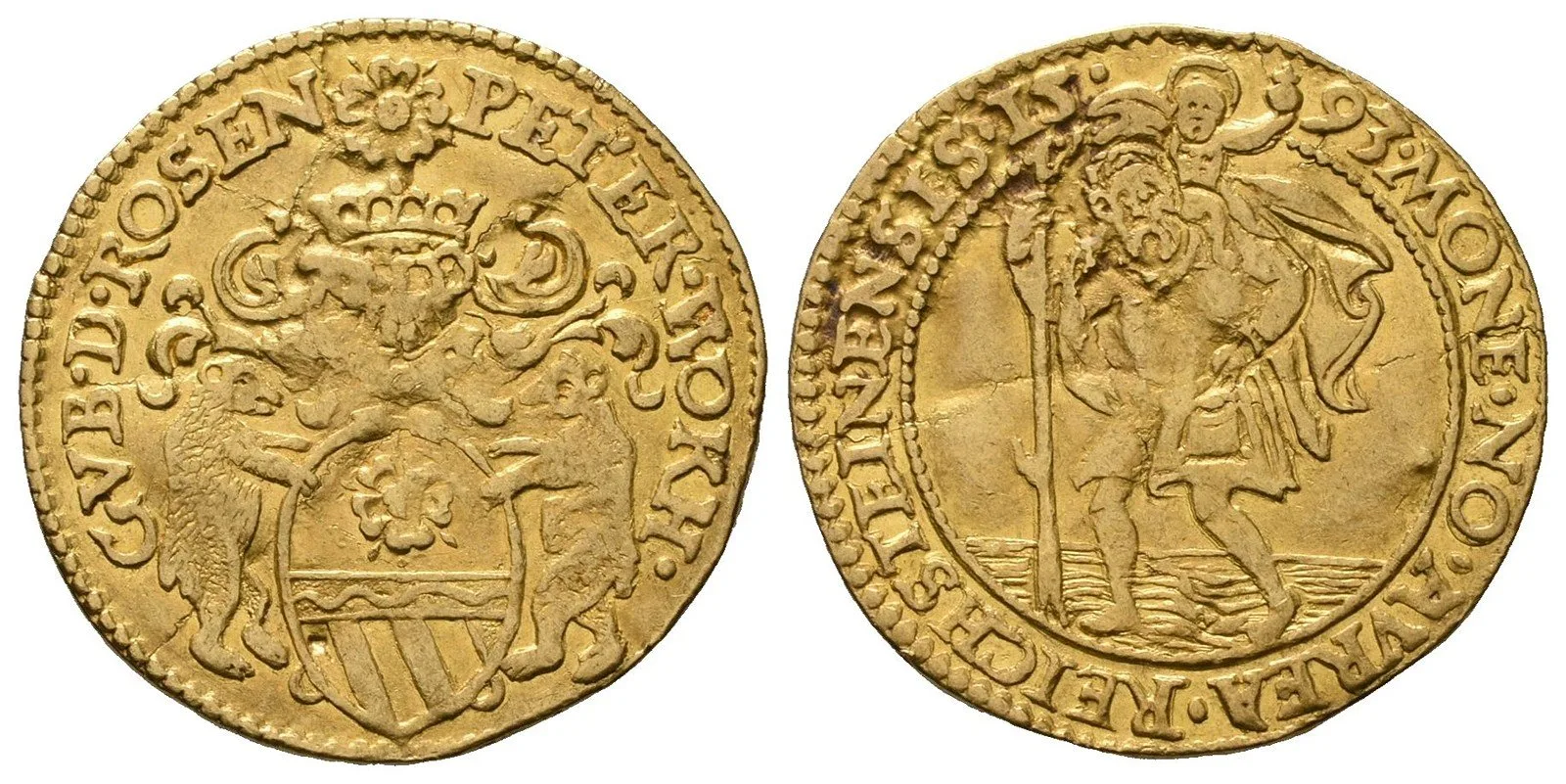 Rožmberk, Petr Vok, 1592 - 1611 — 1