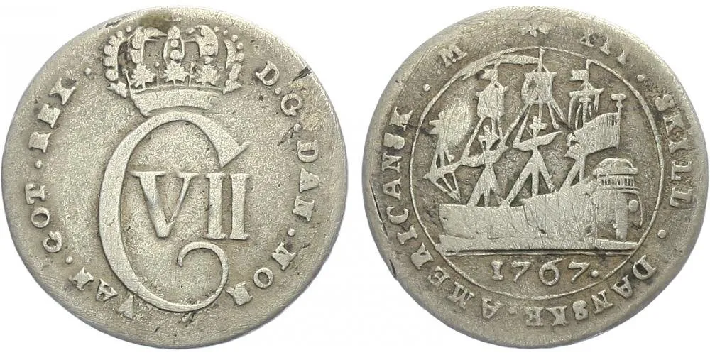 Dánská Západní Indie, Christian VII., 1766 - 1808 — 1